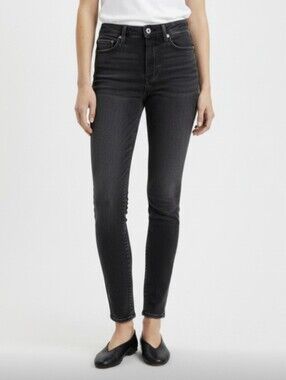 NWT! LEVI'S 501 BUTTON FLY, BLACK W/FADE STRAIGHT LEG, 5 POCKET JEANS! SZ 24X28